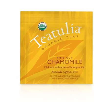 TEATULIA ORGANIC TEAS Chamomile Wrapped Standard Tea, PK50 WST-CHAM-50
